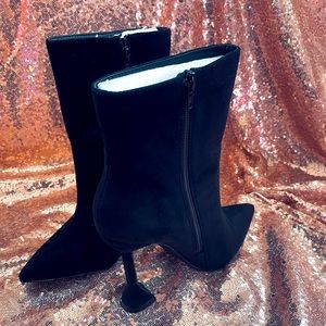 Black Booties Local Boutique